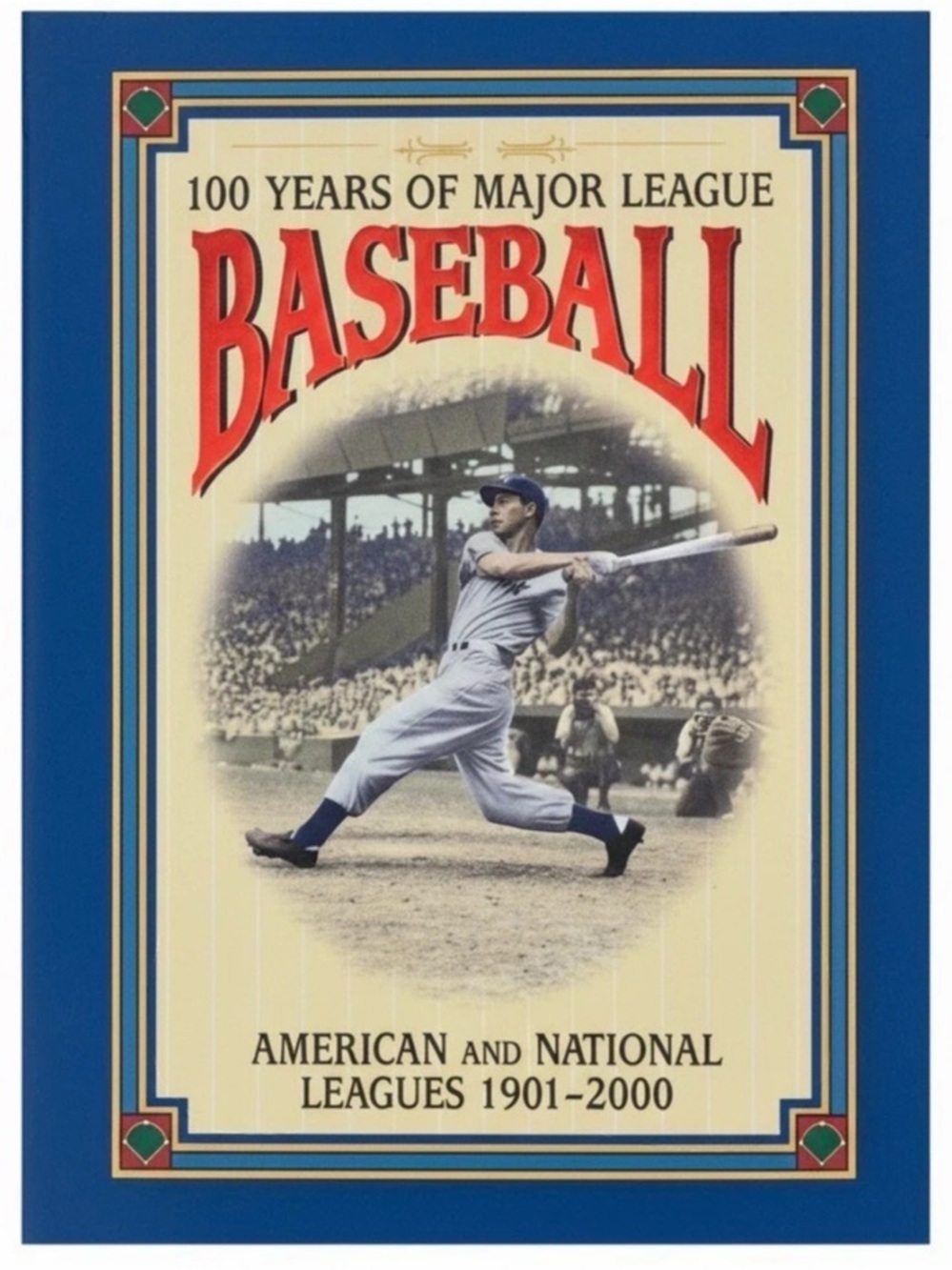 Time-On-A-Line 100 Years of Major League Baseball American and National Leagues